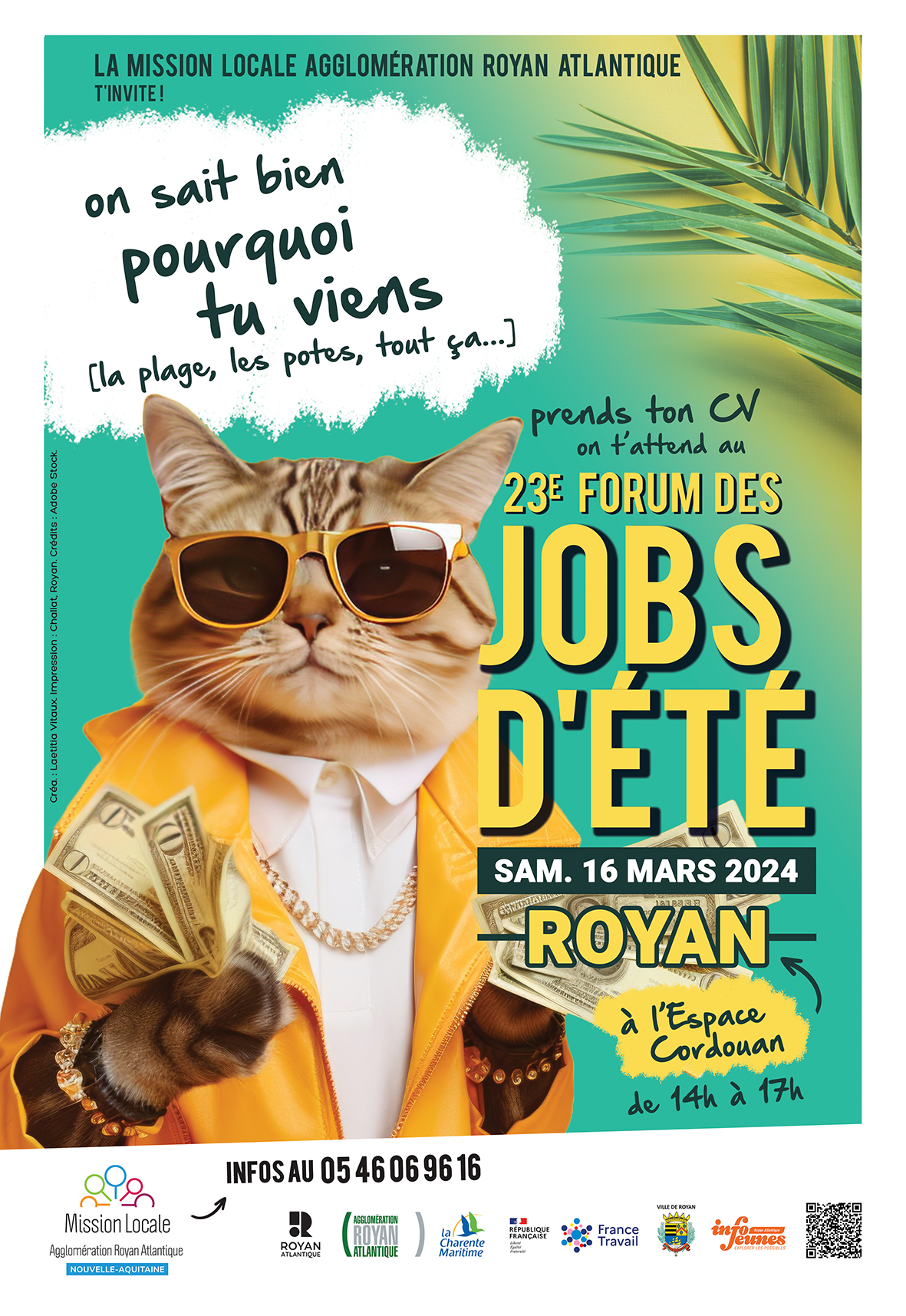 Affiche Web Forum Jobs Ete 2024